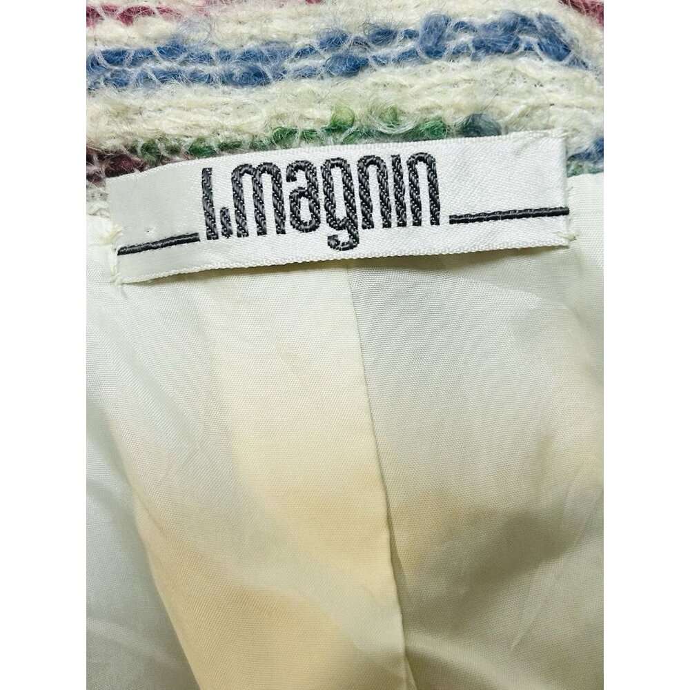 Vintage Quiet Wealth Womens Jacket Sz XS Tweed Channel Style Boucle Tweed Blazer - Picture 9 of 14